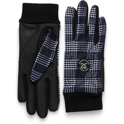 Daily Sports Golf Plaid Glove 6 NAVY 6 Daily Sports Golf Plaid Glove 6 NAVY 6