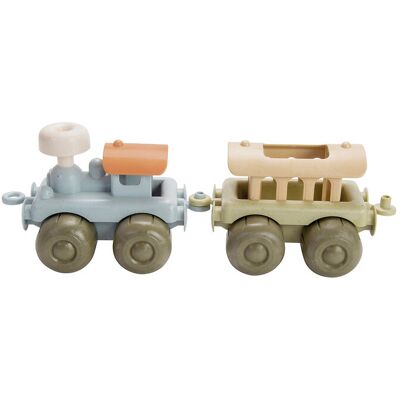 Dantoy Bioplastisktåg - 21 cm Pastell - Miljövänlig leksak Dantoy Bioplastisktåg - 21 cm Pastell - Miljövänlig leksak