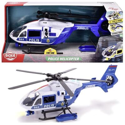 Dickie Toys Svensk Polishelikopter, 36 Cm ONE SIZE BLUE ONE SIZE Dickie Toys Svensk Polishelikopter, 36 Cm ONE SIZE BLUE ONE SIZE