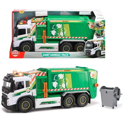 Dickie Toys Giant Volvo Garbage Truck ONE SIZE MULTICOLOR ONE SIZE Dickie Toys Giant Volvo Garbage Truck ONE SIZE MULTICOLOR ONE SIZE
