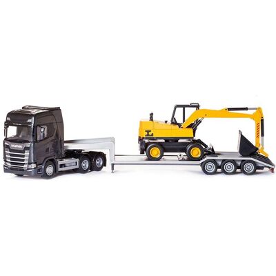 EMEK Scania Lastare Grävmaskin 1:25 SCALA 1:25 MULTI SCALA 1:25 EMEK Scania Lastare Grävmaskin 1:25 SCALA 1:25 MULTI SCALA 1:25