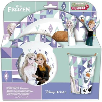 Euromic Disney Frost Microovnsspisesæt 5 Dele ONE SIZE MULTI ONE SIZE Euromic Disney Frost Microovnsspisesæt 5 Dele ONE SIZE MULTI ONE SIZE