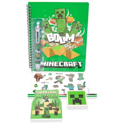 Euromic Minecraft, Skrivesæt, M/ Multifarve. Pen ONE SIZE GREEN ONE SIZE Euromic Minecraft, Skrivesæt, M/ Multifarve. Pen ONE SIZE GREEN ONE SIZE
