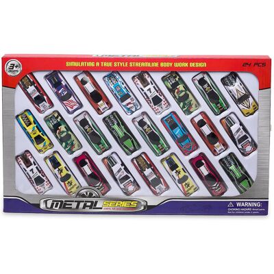 Suntoy Bil 7 Cm Metall Fw 24-Pack ONE SIZE MULTI ONE SIZE Suntoy Bil 7 Cm Metall Fw 24-Pack ONE SIZE MULTI ONE SIZE