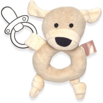 Geggamoja Ring Rattle ONE SIZE BEIGE DODDI ONE SIZE Geggamoja Ring Rattle ONE SIZE BEIGE DODDI ONE SIZE