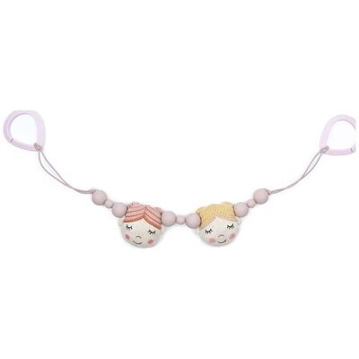 Smallstuff Strollerchain, Dolls, Powder ONE SIZE 6 cm ROSE ONE SIZE 6 cm Smallstuff Strollerchain, Dolls, Powder ONE SIZE 6 cm ROSE ONE SIZE 6 cm