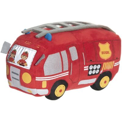 Teddykompaniet Firebrigade Truck With Detachable Ladder ONE SIZE RED ONE SIZE Teddykompaniet Firebrigade Truck With Detachable Ladder ONE SIZE RED ONE SIZE