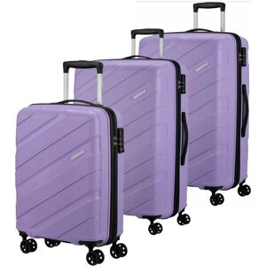American Tourister Jetdriver 3.0 3 Pc Set A Fondant Pink ONE SIZE ICE LILAC ONE SIZE American Tourister Jetdriver 3.0 3 Pc Set A Fondant Pink ONE SIZE ICE LILAC ONE SIZE
