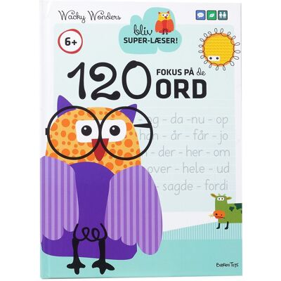 Barbo Toys Lær 120 Ord Med Wacky Wonders - Læringsbog - Dk ONE SIZE 1016 ONE SIZE Barbo Toys Lær 120 Ord Med Wacky Wonders - Læringsbog - Dk ONE SIZE 1016 ONE SIZE