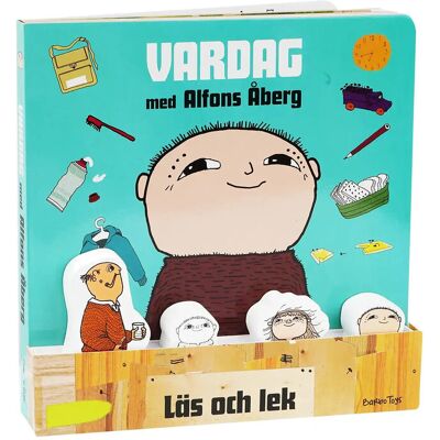 Barbo Toys Alfons Åberg - Book With 4 Wooden Figures - (Se) - Läs Och Lek ONE SIZE 1016 ONE SIZE Barbo Toys Alfons Åberg - Book With 4 Wooden Figures - (Se) - Läs Och Lek ONE SIZE 1016 ONE SIZE
