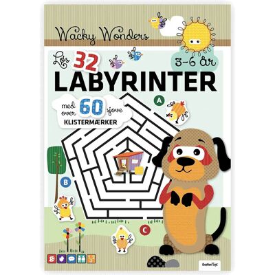 Barbo Toys Aktivitetsbog - Labyrinter Med Wacky Wonders Bondegårdsdyr (Dk) ONE SIZE MULTIPLE COLOR ONE SIZE Barbo Toys Aktivitetsbog - Labyrinter Med Wacky Wonders Bondegårdsdyr (Dk) ONE SIZE MULTIPLE COLOR ONE SIZE