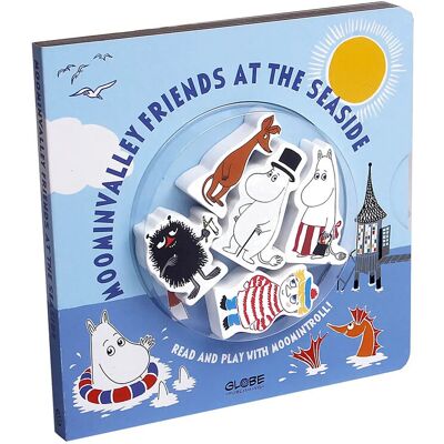 Barbo Toys Moominvalley Book At The Seaside With 5 Wooden Figures (Eng) ONE SIZE MULTIPLE COLOR ONE SIZE Barbo Toys Moominvalley Book At The Seaside With 5 Wooden Figures (Eng) ONE SIZE MULTIPLE COLOR ONE SIZE