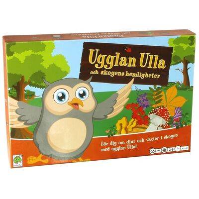 Barbo Toys Uglan Ulla (Se) - Lær Om Skoven SWEDISH RED SWEDISH Barbo Toys Uglan Ulla (Se) - Lær Om Skoven SWEDISH RED SWEDISH