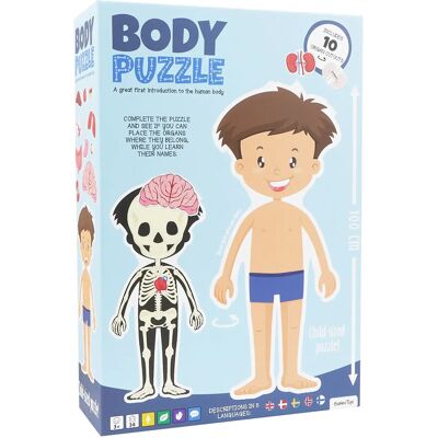 Barbo Toys Body Puzzle - Boy ONE SIZE MULTIPLE COLOR ONE SIZE Barbo Toys Body Puzzle - Boy ONE SIZE MULTIPLE COLOR ONE SIZE