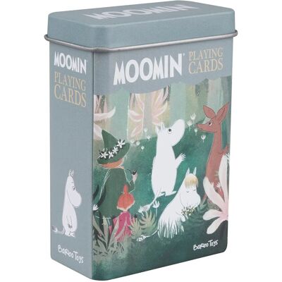 Barbo Toys Moomin Playing Cards In Tin Box - Forest ONE SIZE MULTIPLE COLOR ONE SIZE Barbo Toys Moomin Playing Cards In Tin Box - Forest ONE SIZE MULTIPLE COLOR ONE SIZE