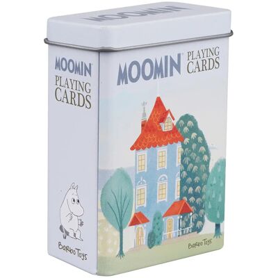 Barbo Toys Moomin Playing Cards In Tin Box - House ONE SIZE MULTIPLE COLOR ONE SIZE Barbo Toys Moomin Playing Cards In Tin Box - House ONE SIZE MULTIPLE COLOR ONE SIZE