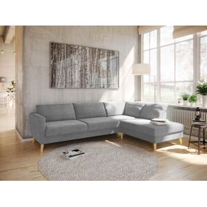 Softlines Sofa Kragerö Hörnsoffa 3a - Ljusgrått