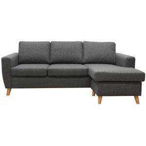 Softlines Sofa Arendal 3d/d3 Soffa Med Schäslong - Mörkgrå