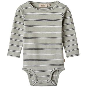 Wheat Body L/ä - Freddie - Sea Mist Stripe - 68 - Wheat Body L/ä 62