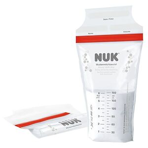 Nuk Bröstmjölkspåse - 180 Ml - 25 St. - One Size - Nuk Tillbehör One Size