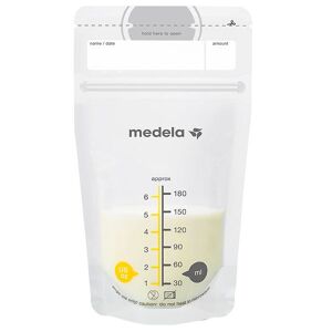 Medela Förvaringspåsar För Bröstmjölk - 25 St. - 180 Ml - One Size - Medela Tillbehör One Size