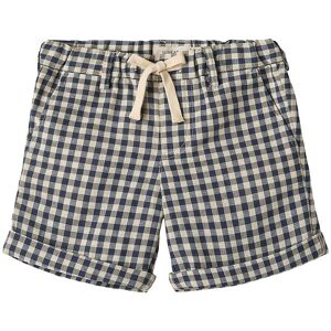 Wheat Shorts - Holger - Blue Kontrollera - 8 År (128) - Wheat Shorts 128