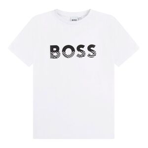 Boss T-Shirt - Essential - Vit M. Svart 128