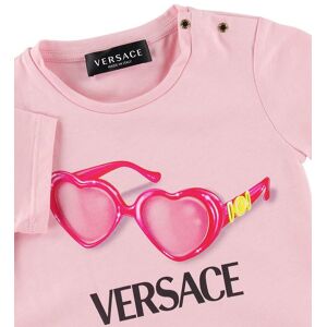 Versace T-Shirt - Rosa M. Solglasögon 24 mån