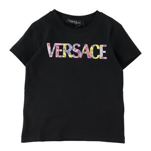 Versace T-Shirt - Svart Med. Tryck 152