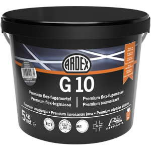 Ardex KAKEL/KLINKERFOG G10 ARDEX LJUSGRÅ 1-10MM 5KG