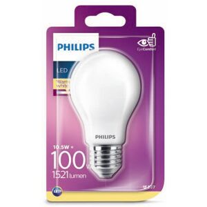 Philips Glödlampa LED Classic Normal Frostad Varmvit E27 10,5W