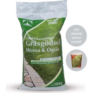 Tergent TERGENT GRÄSGÖDSEL MOSSA O OGRÄS GREENKEEPING 10kg