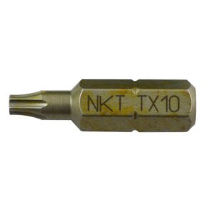 NKT Fasteners Bits Bit+ tx10 Gul Blister 25mm 2st