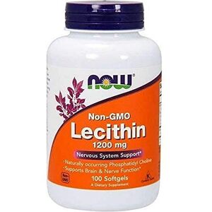 Now Foods Nu Foods Lecithin Non-Gmo Softgels, 0,22 kg, 200 g