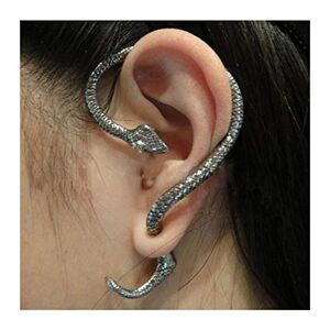 YUNGYE Tunnel punk stil tvinnande orm form örhängen knoppörhängen för kvinnor stil kvinnor flickor