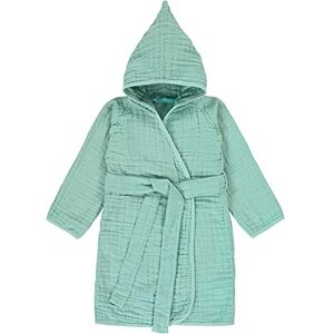 LÄSSIG 1312018503-36 Baby barn badrock bomull muslin badrock mint, 24–36 mo, packaging, grön, 240 g