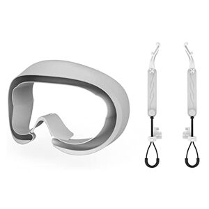 vdha VR-Handtagsremmar FöR Pico 4 VR Gaming Headset Controller-BäLten LjusläCkage Facial Pad VR Accessories-Light Grey