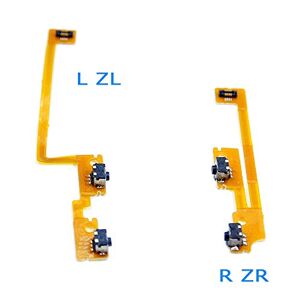 L R Button ZR ZL Flex Cable Replacement for New 3DS XL / LL, LR Key Buttons Ribbon Cables for Nintendo New3DS New3DSXL New3DSLL Console, Original Repair Parts Accessories