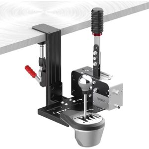 Universal Skrivbordsfäste för Racing Sim Shifter & Handbroms Kompatibel med Logitech G Driving Force Shifter, Thrustmaster TH8A Shifter & TSS Handbroms,Fanatec ClubSport Shifter & Handbroms,USB Handbroms