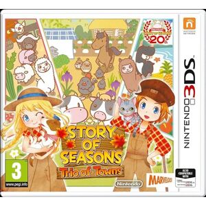 Nintendo Story of Seasons Trio of Towns 3DS Game