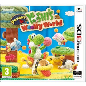 Nintendo Poochy & Yoshi's Woolly World 3DS Game [UK-Import]