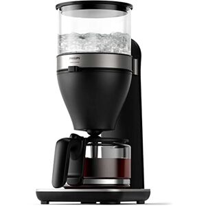 Philips Kaffebryggare 1.25L Kapacitet, Upp till 15 Koppar, Boil & Brew, Svart/Silver (HD5416/60)