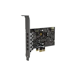 Creative Sound Blaster Audigy Fx V2 Uppgraderbart högupplösta internt PCI-e-ljudkort med diskret 5.1-ljud och virtuell surround, Scout-mode, SmartComms Kit för PC
