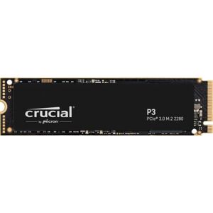 Crucial P3 500GB M.2 PCIe Gen 3 NVMe SSD Upp till 3500MB/s CT500P3SSD8