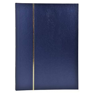 Exacompta Stort klassiskt stämpelalbum, 48 sidor – blå, 22,5 x 30,5 cm