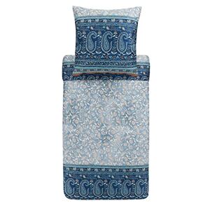 Bassetti Sängkläder set Como G1 av bomull, mako-satin i färgen grå, 2 delar med dragkedja, mått: 135 cm x 200 cm, 80 cm x 80 cm, 9323944