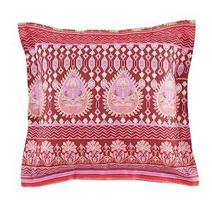 Bassetti MIRA örngott till sängkläder av 100% bomullssatin i färgen röd R1, mått: 40 x 40 cm – 9325895