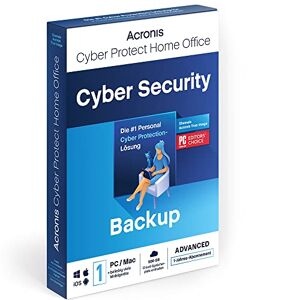 Acronis Cyber Protect Home Office 2023   Advanced   500 GB Cloud Storage   1 PC/Mac   1 År   Windows/Mac/Android/iOS   Aktiveringskod via post