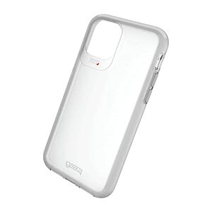 Zagg Gear4 Rugged Hampton-fodral för iPhone 11 Pro Skyddar mot Fall upp till 4 m med integrerad D3O-teknik, Tunn och robust design Ljusgrå