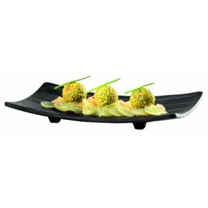 APS 44451b22 sushi tallrik av melamin, plåt, 22 x 12 cm